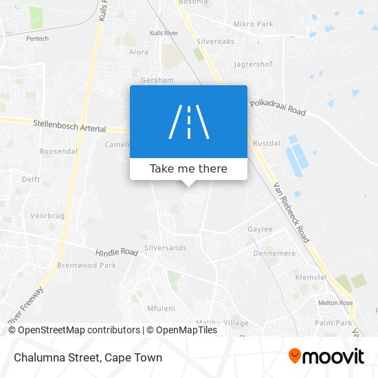 Chalumna Street map