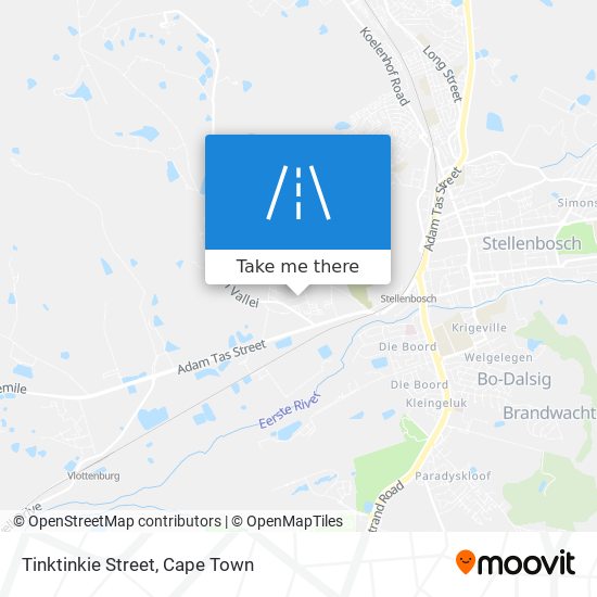 Tinktinkie Street map