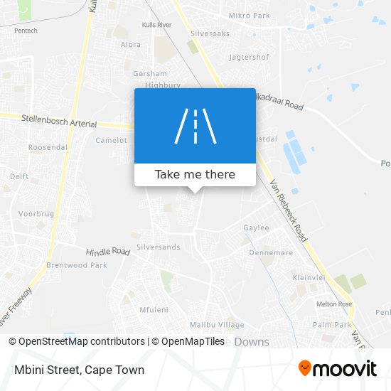 Mbini Street map