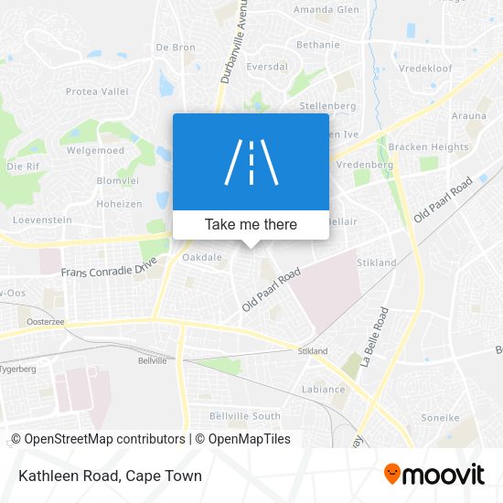 Kathleen Road map