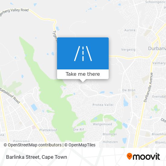 Barlinka Street map