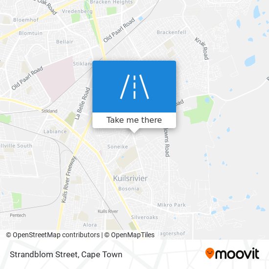 Strandblom Street map