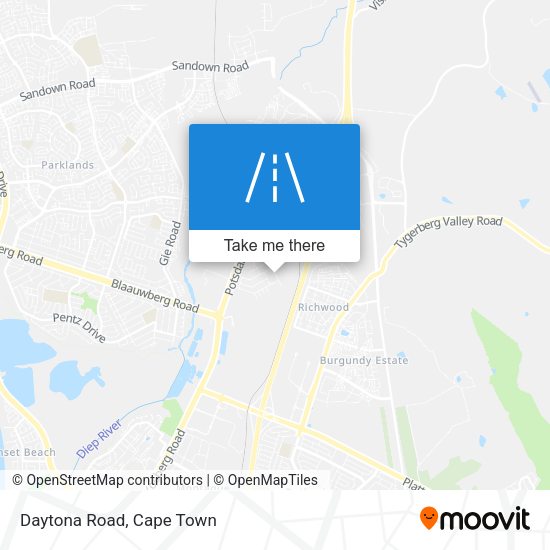 Daytona Road map