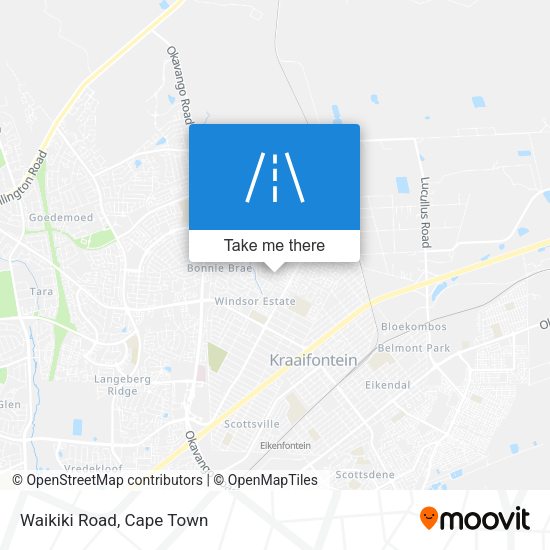 Waikiki Road map