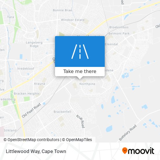 Littlewood Way map