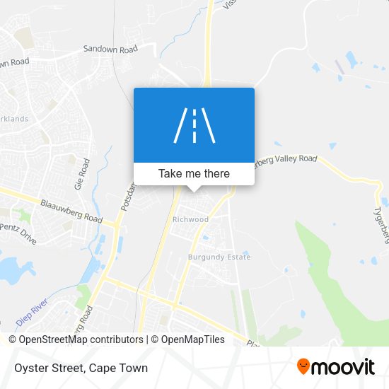 Oyster Street map
