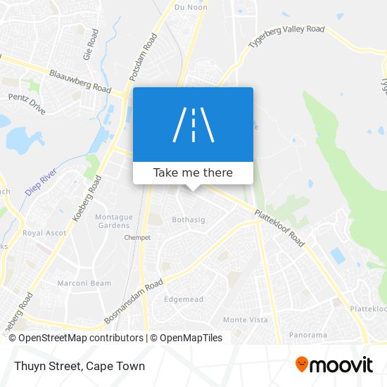 Thuyn Street map