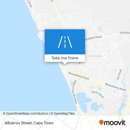 Albatros Street map