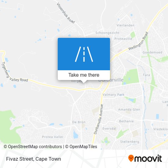 Fivaz Street map