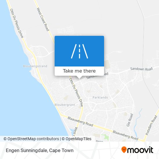 Engen Sunningdale map