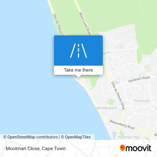 How to get to Moolman Close, Cape by bus?