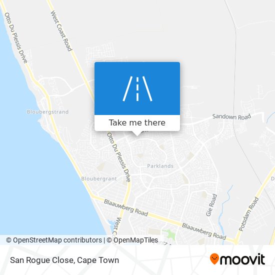 San Rogue Close map