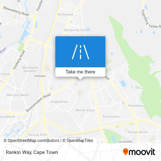 Rankin Way map
