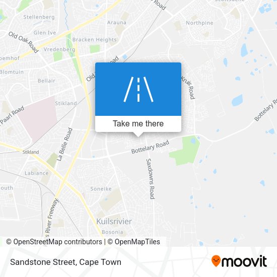 Sandstone Street map