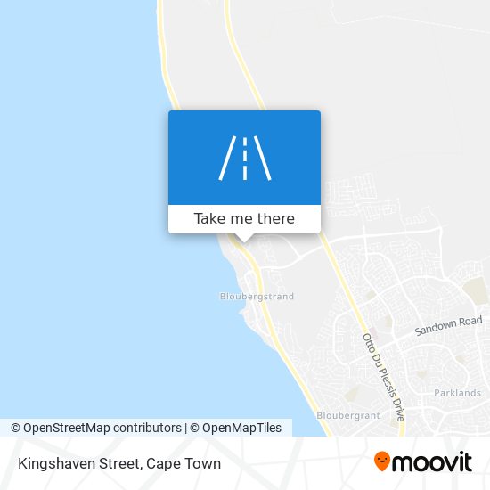 Kingshaven Street map