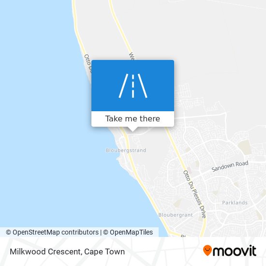 Milkwood Crescent map