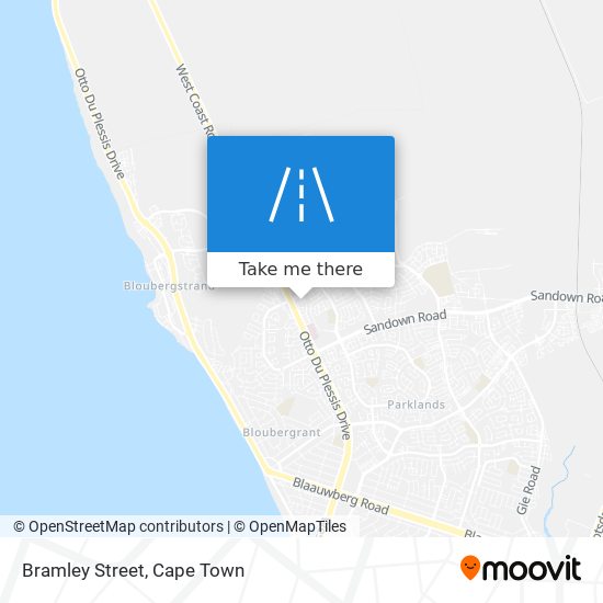 Bramley Street map