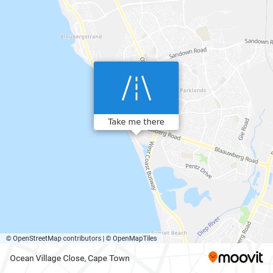 Ocean Village Close map