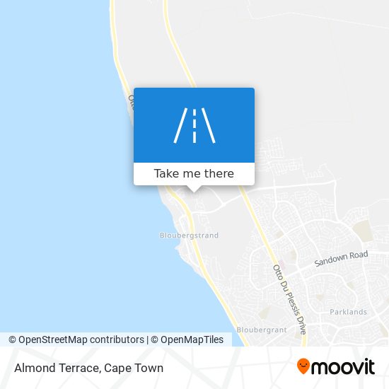 Almond Terrace map