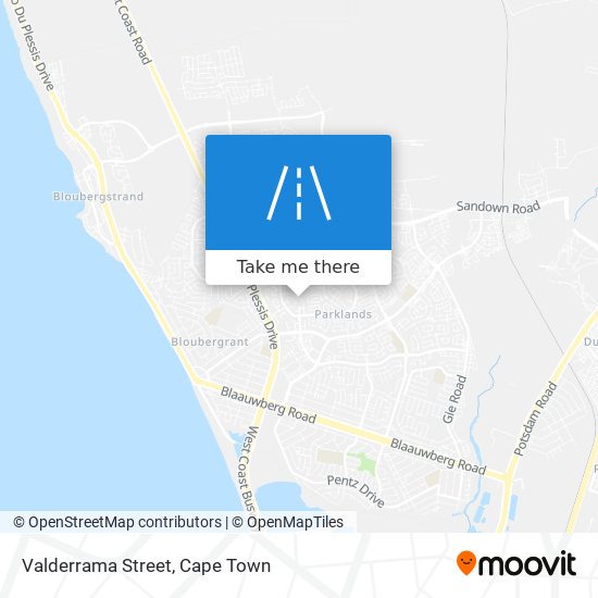 Valderrama Street map