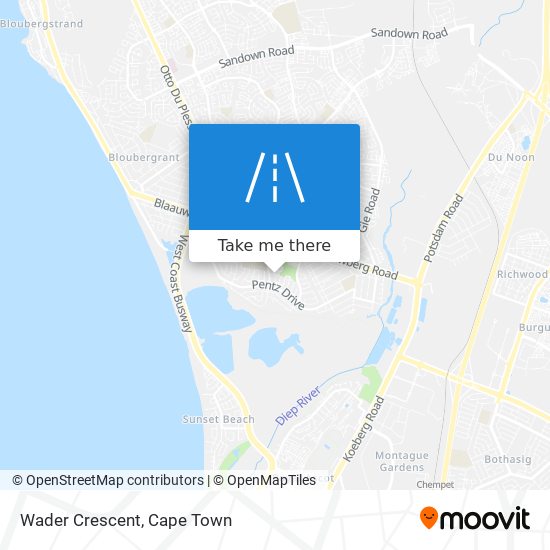 Wader Crescent map