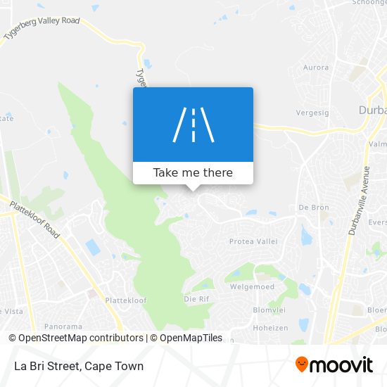 La Bri Street map