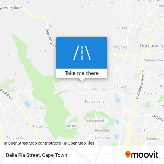 Bella Ria Street map