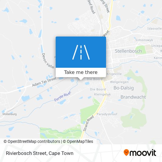 Rivierbosch Street map