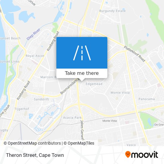 Theron Street map