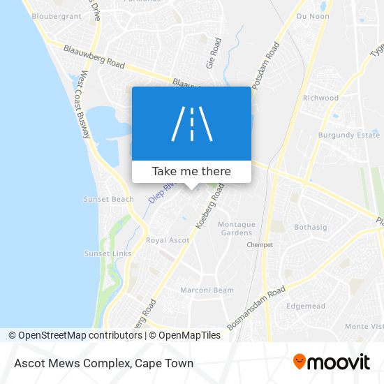 Ascot Mews Complex map