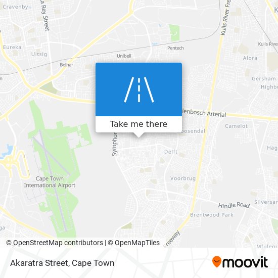 Akaratra Street map