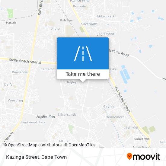 Kazinga Street map