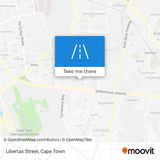 Libertas Street map