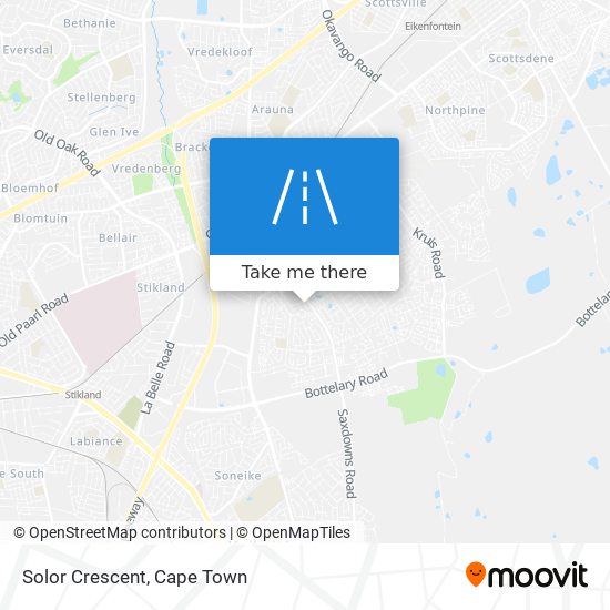 Solor Crescent map