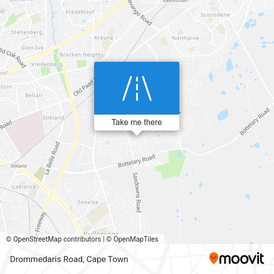 Drommedaris Road map