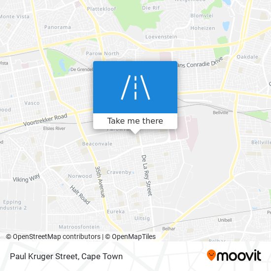 Paul Kruger Street map