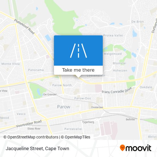 Jacqueline Street map