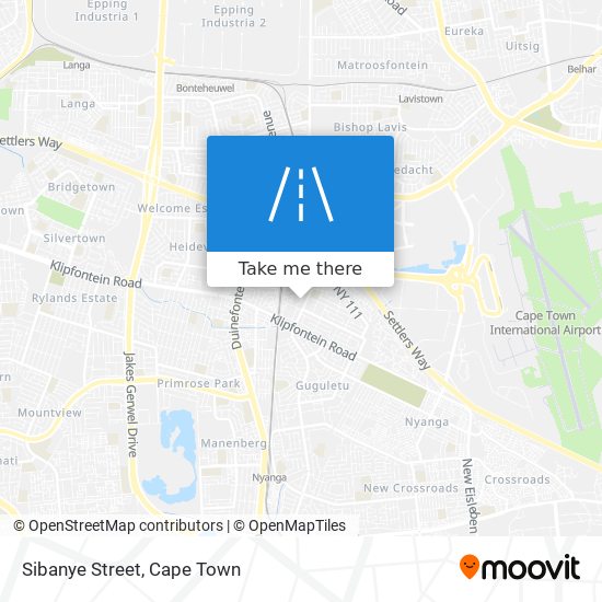 Sibanye Street map