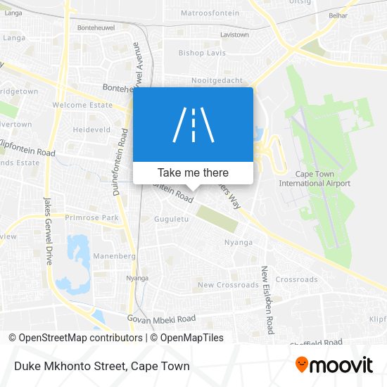 Duke Mkhonto Street map