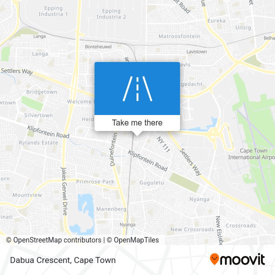 Dabua Crescent map