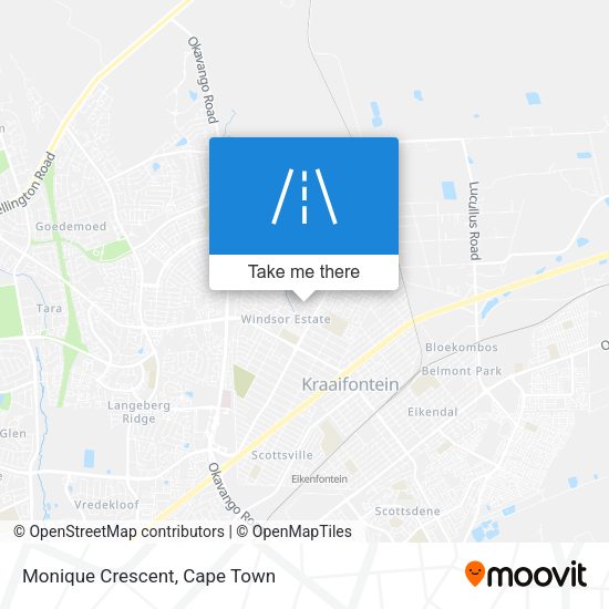 Monique Crescent map