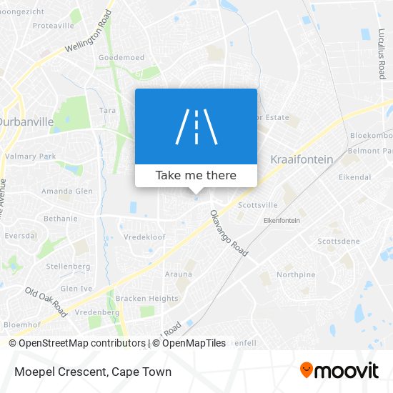 Moepel Crescent map