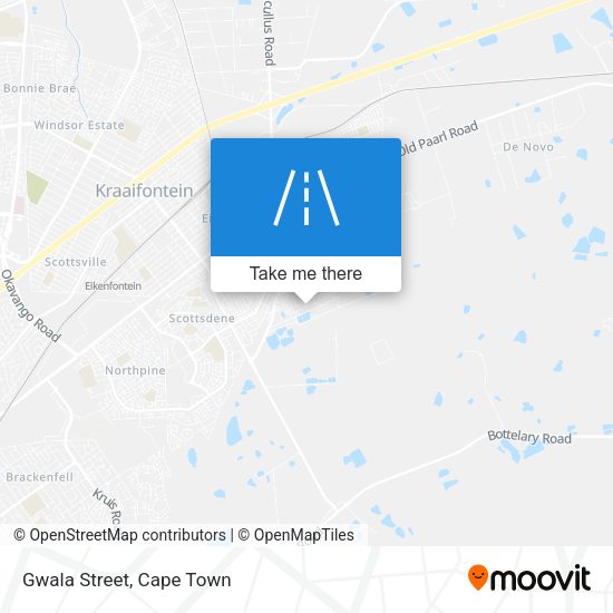 Gwala Street map