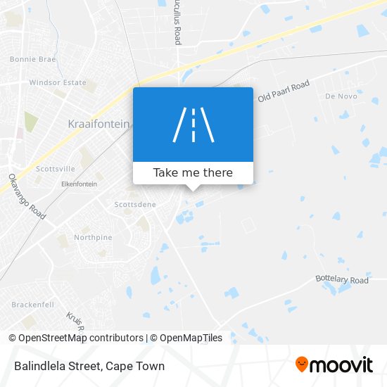 Balindlela Street map