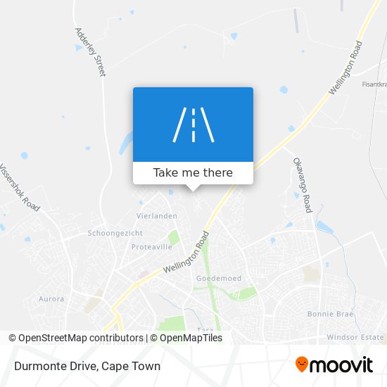 Durmonte Drive map