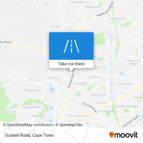 Durbell Road map