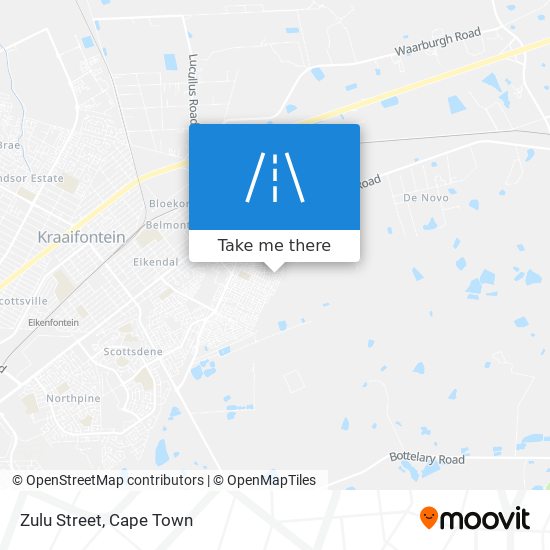 Zulu Street map