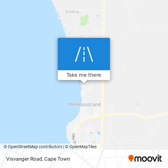 Visvanger Road map