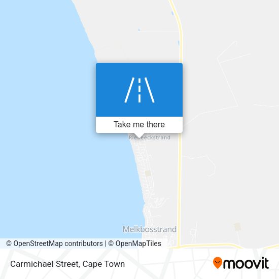Carmichael Street map
