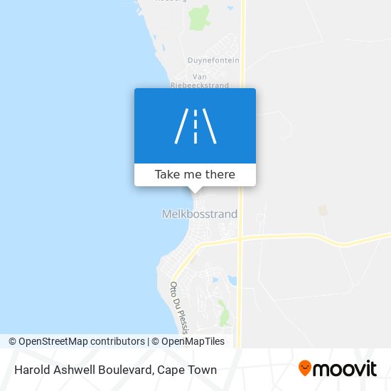 Harold Ashwell Boulevard map